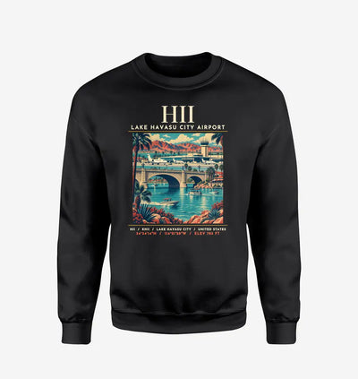 HII - Poster - Sweatshirt - Black