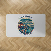 Thumbnail for Sacheon Airport (HIN) Carpets - Carpet Rectangle - Badge - Light Gray V2