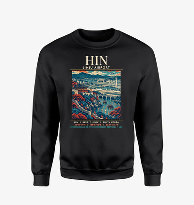 HIN - Poster - Sweatshirt - Black