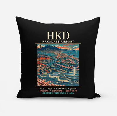 HKD - Poster - Pillow - Black