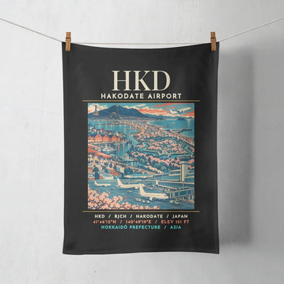 HKD - Poster - Towel - Black