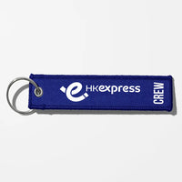 Thumbnail for HK Express Airlines Crew & Staff Tag Key Chains - Blue - Crew