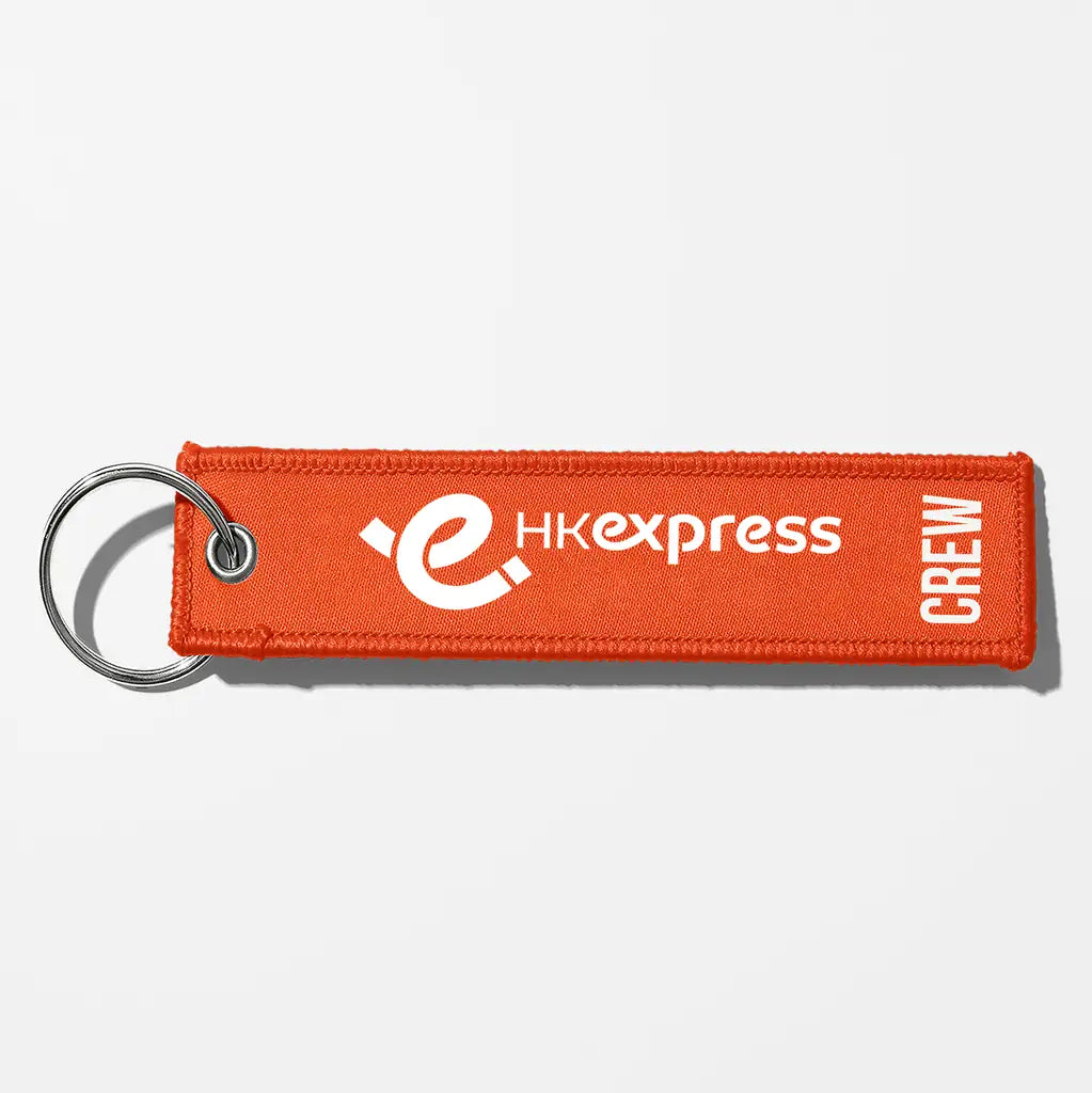 HK Express Airlines Crew & Staff Tag Key Chains - Orange - Crew