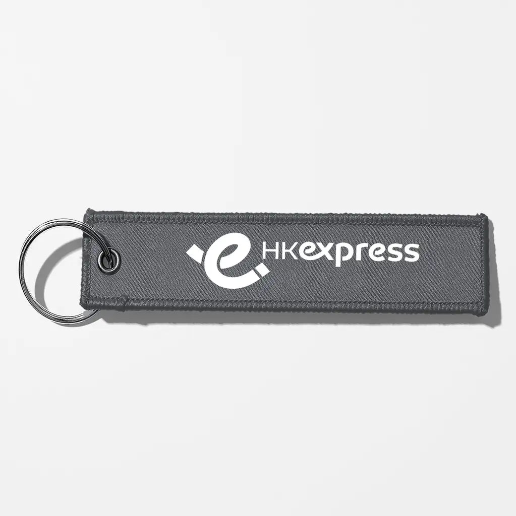 HK Express Airlines Crew & Staff Tag Key Chains - Gray