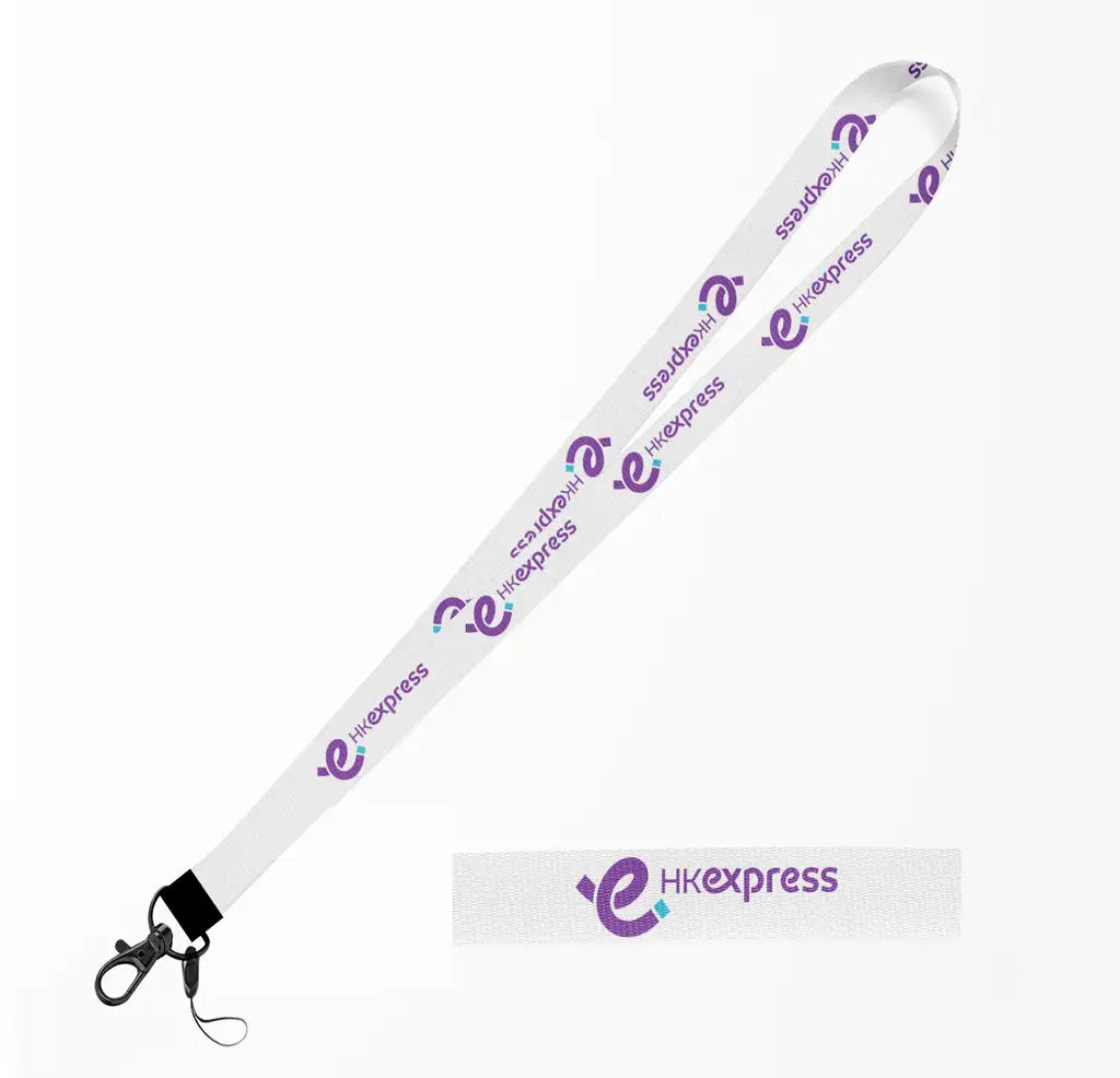 HK Express Airlines lanyard - white