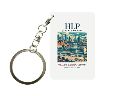 HLP - Poster - Key Chain - White