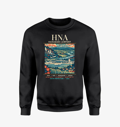 HNA - Poster - Sweatshirt - Black