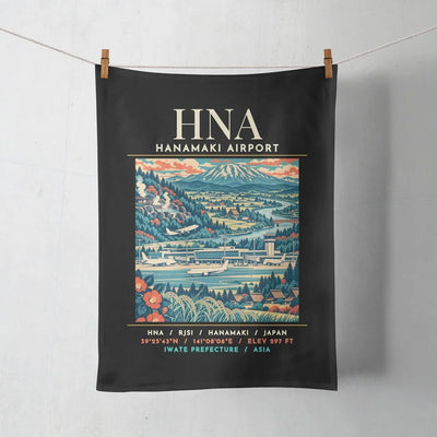 HNA - Poster - Towel - Black