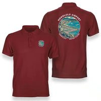 Thumbnail for HNL - Badge - Double-Side Polo - Red