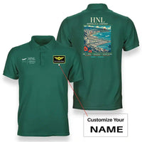 Thumbnail for HNL - Poster - Double-Side Polo - Green + Name