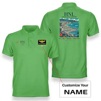 Thumbnail for HNL - Poster - Double-Side Polo - Light Green + Name