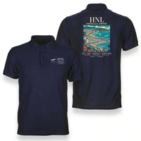 Thumbnail for HNL - Poster - Double-Side Polo - Navy Blue