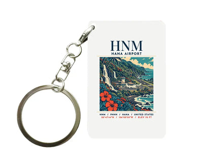 HNM - Poster - Key Chain - White