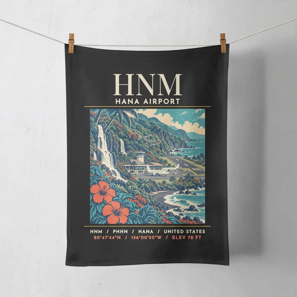 HNM - Poster - Towel - Black