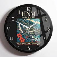 Thumbnail for HNM - Poster - Wall Clock Framed - Black