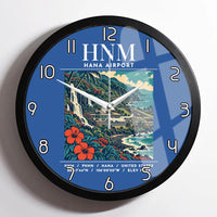 Thumbnail for HNM - Poster - Wall Clock Framed - Blue