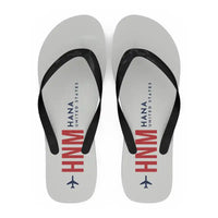 Thumbnail for Hana Airport (HNM) Slippers & Flip Flops - Slippers - Flip Flops - Code - White