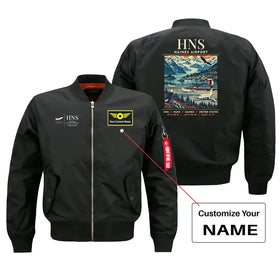 Haines Airport (HNS) Bomber Jacket