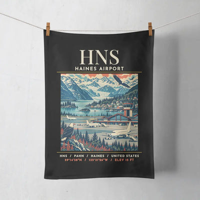 HNS - Poster - Towel - Black
