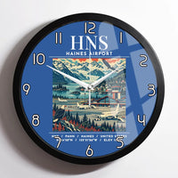 Thumbnail for HNS - Poster - Wall Clock Framed - Blue