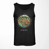 Thumbnail for HOBART - Badge - Tank Top - Black