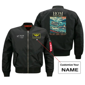 Homer Airport (HOM) Bomber Jacket