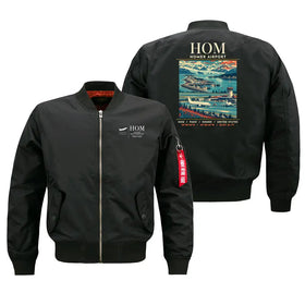 Homer Airport (HOM) Bomber Jacket