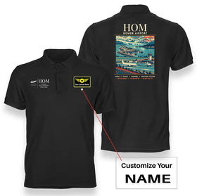 Homer Airport (HOM) Premium Polo T-Shirts