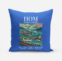 Thumbnail for HOM - Poster - Pillow - Blue