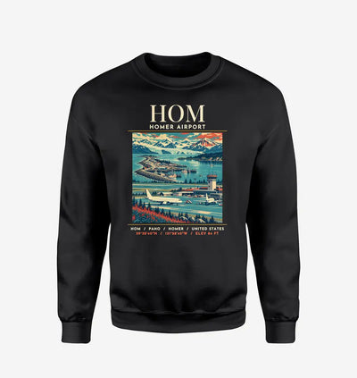 HOM - Poster - Sweatshirt - Black