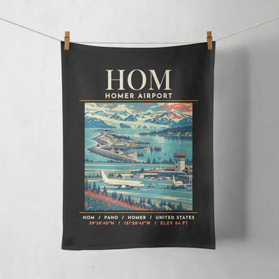HOM - Poster - Towel - Black