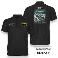 Thumbnail for HOT - Poster - Double-Side Polo - Black + Name