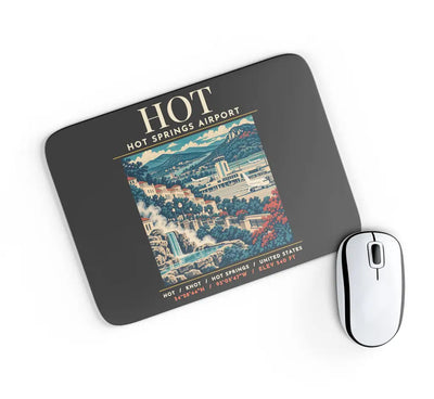 HOT - Poster - Mouse Pad - Black