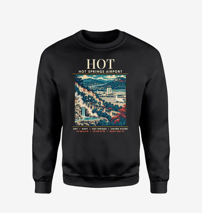 HOT - Poster - Sweatshirt - Black