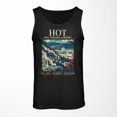 HOT - Poster - Tank Top - Black