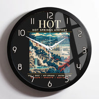 Thumbnail for HOT - Poster - Wall Clock Framed - Black