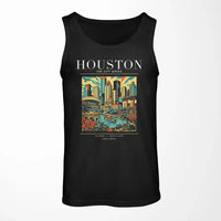 Thumbnail for HOUSTON - Poster - Tank Top - Black