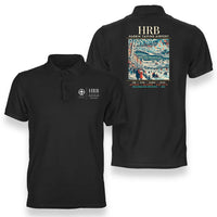 Thumbnail for HRB - Poster - Double-Side Polo - Black