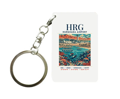 HRG - Poster - Key Chain - White