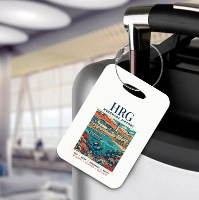 HRG - Poster - Luggage Tag - White