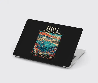 HRG - Poster - MacBook Case - Black