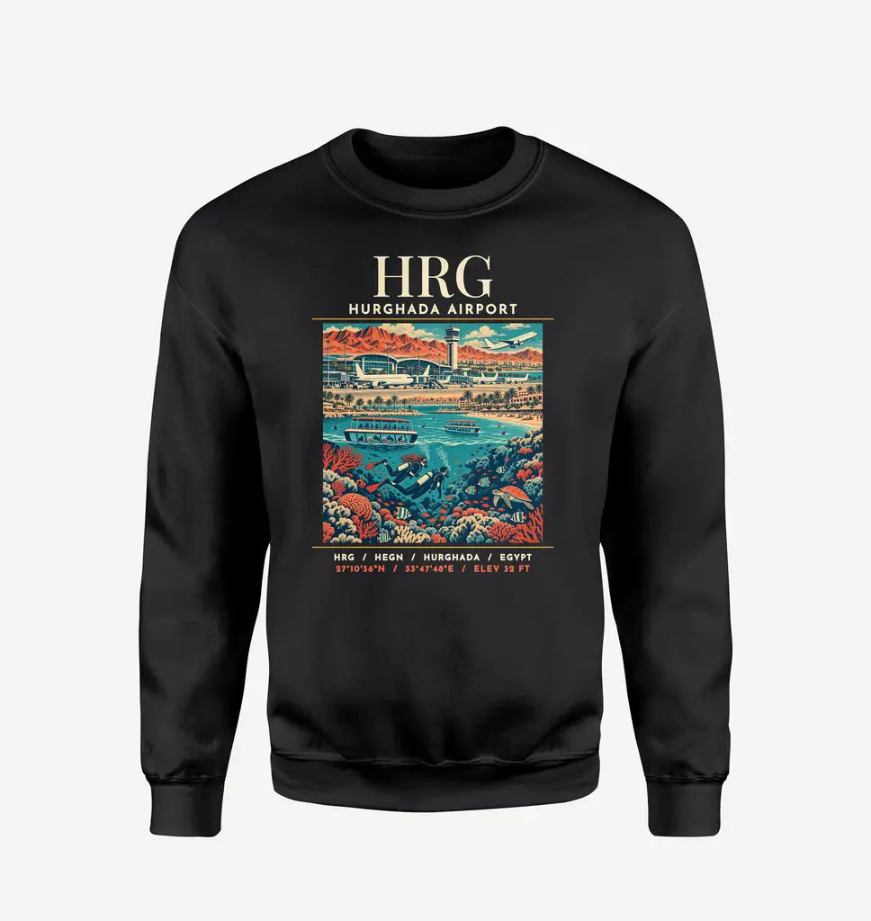 HRG - Poster - Sweatshirt - Black