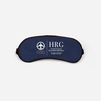 Thumbnail for Hurghada International Airport (HRG) Sleep Masks - Sleep Mask - Front - Navy Blue