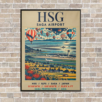 HSG - Poster - Canvas Framed - Beige