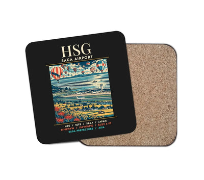 HSG - Poster - Coaster - Black