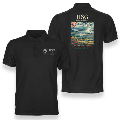 HSG - Poster - Double-Side Polo - Black