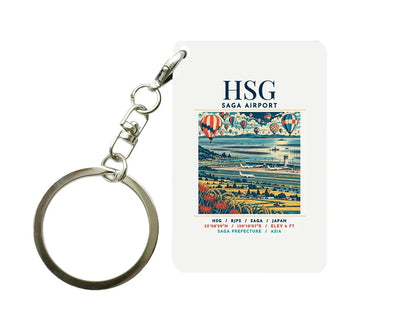 HSG - Poster - Key Chain - White