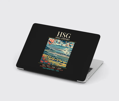 HSG - Poster - MacBook Case - Black
