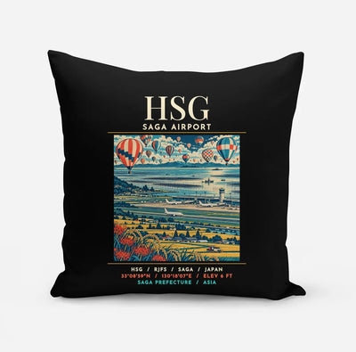 HSG - Poster - Pillow - Black