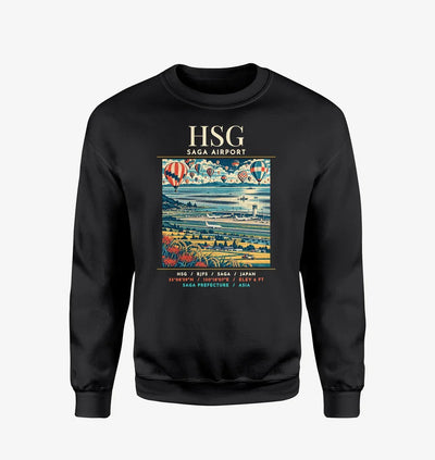 HSG - Poster - Sweatshirt - Black